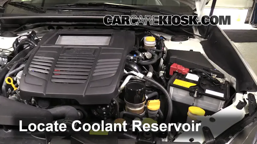 2015 Subaru WRX Limited 2.0L 4 Cyl. Turbo Coolant (Antifreeze)
